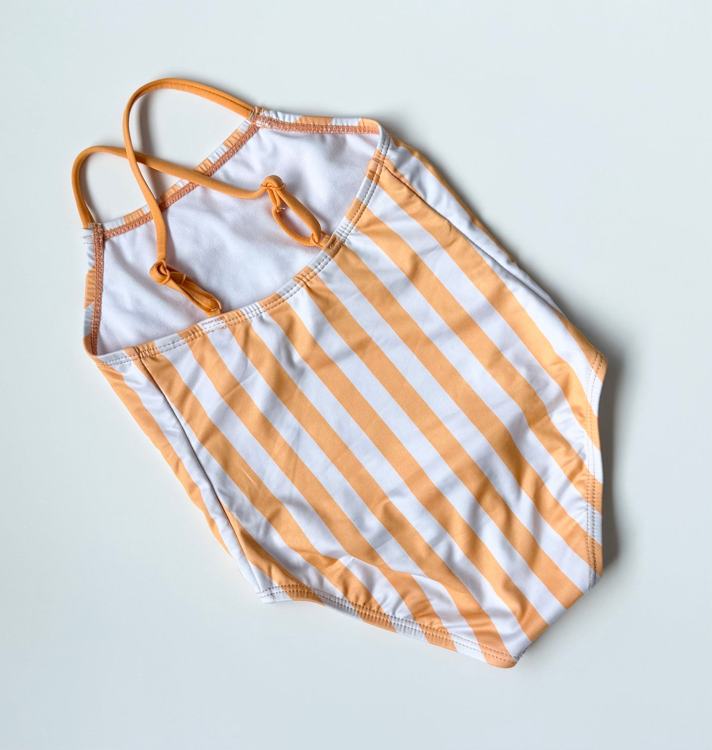 Zara x Peanuts Yellow Striped Snoopy & Woodstock One Piece Swimsuit (2-3 Years)