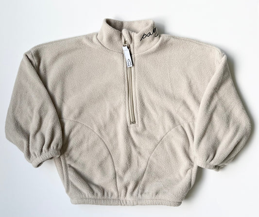 North Kinder “Baby” Polar Fleece Tan Teddy Bear Zip Up (6-12 Months)