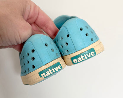Native Light Blue Jefferson Slip Ons (10)