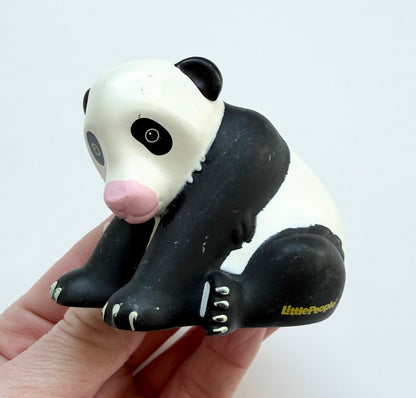 Fisher-Price Little People Panda Zoo Talker Figurine