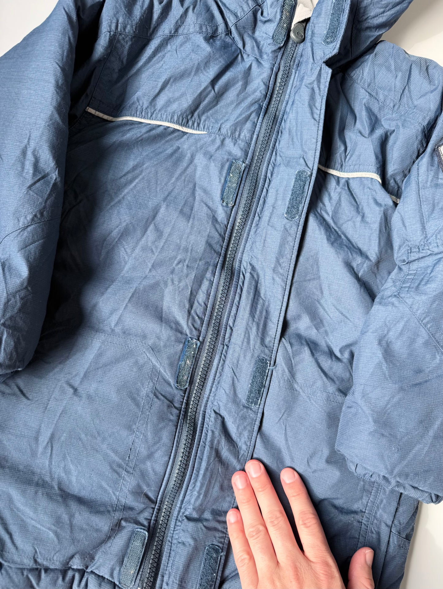 MEC Blue & Interior Striped Toaster Parka (6 Years)