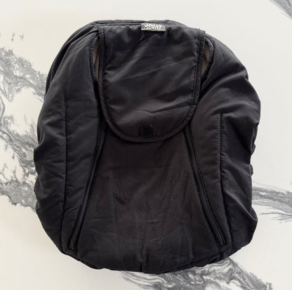 Jolly Jumper Black Sneak-A-Peek Car Seat Cover