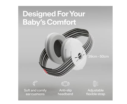 Alpine Muffy Baby Noise Cancelling Headphones in Classic Black
