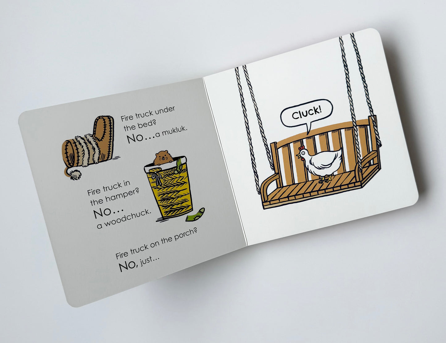 A Fire Truck For Chuck Board Book