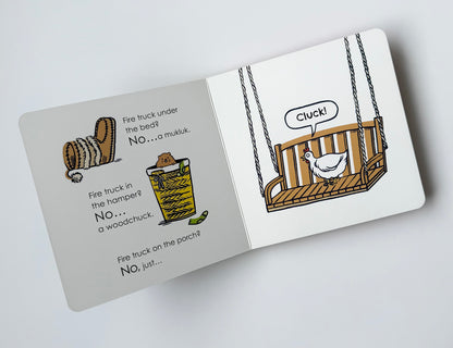 A Fire Truck For Chuck Board Book