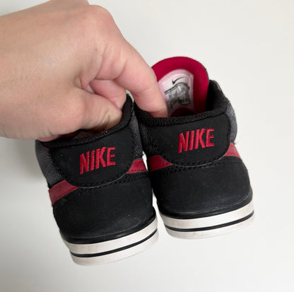 Nike Capri II Black Jean & Red Velcro Sneakers (9)