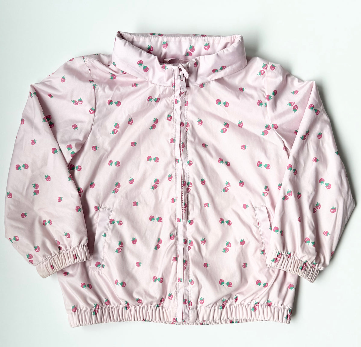 Baby Gap Pink Strawberries Windbreaker (4 Years)