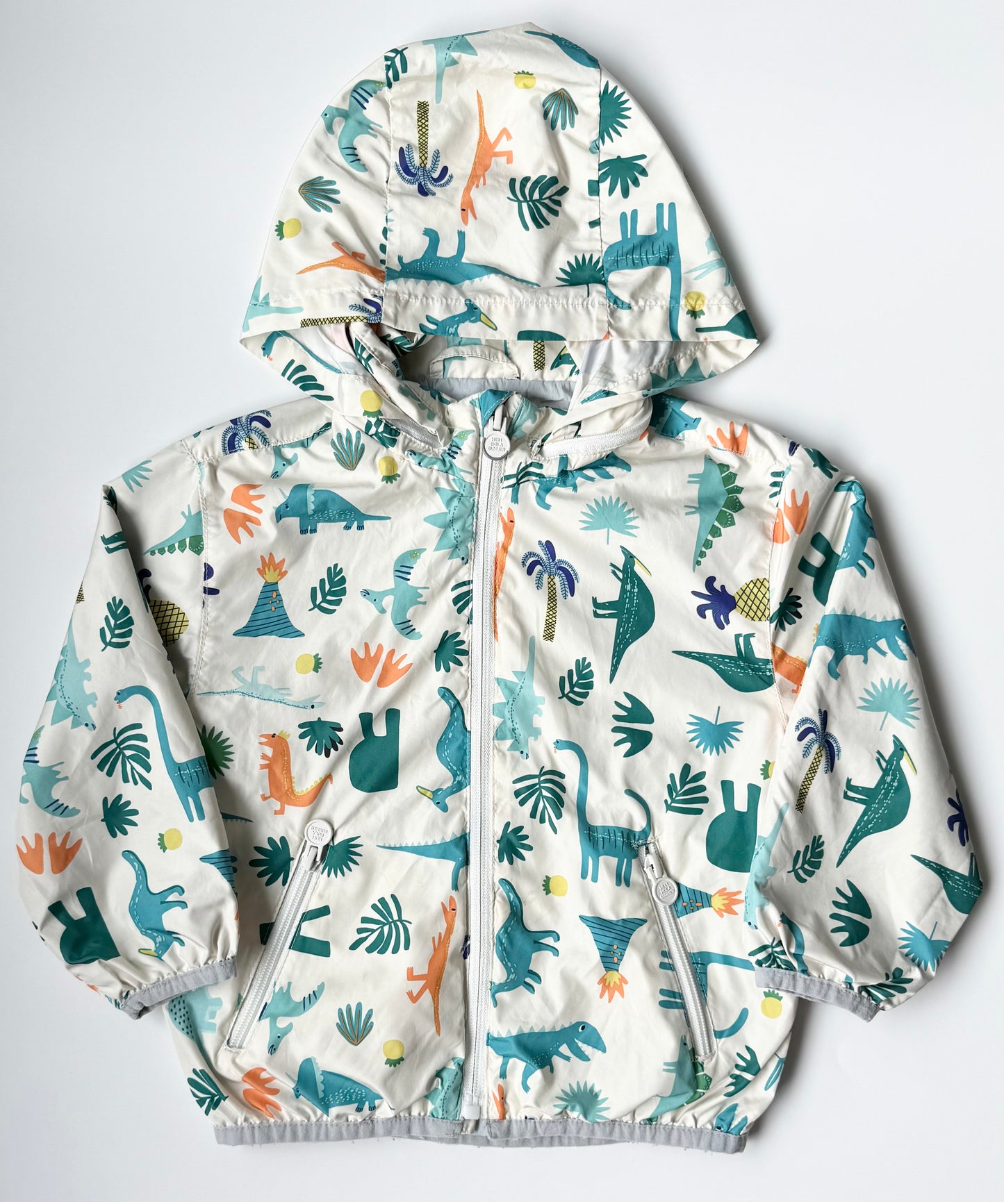 Zara Colorful Dinosuars Wind Breaker (2-3 Years)