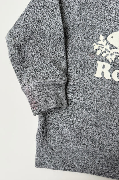 Roots Baby Heathered Grey Beaver Sweater (18-24 Months)