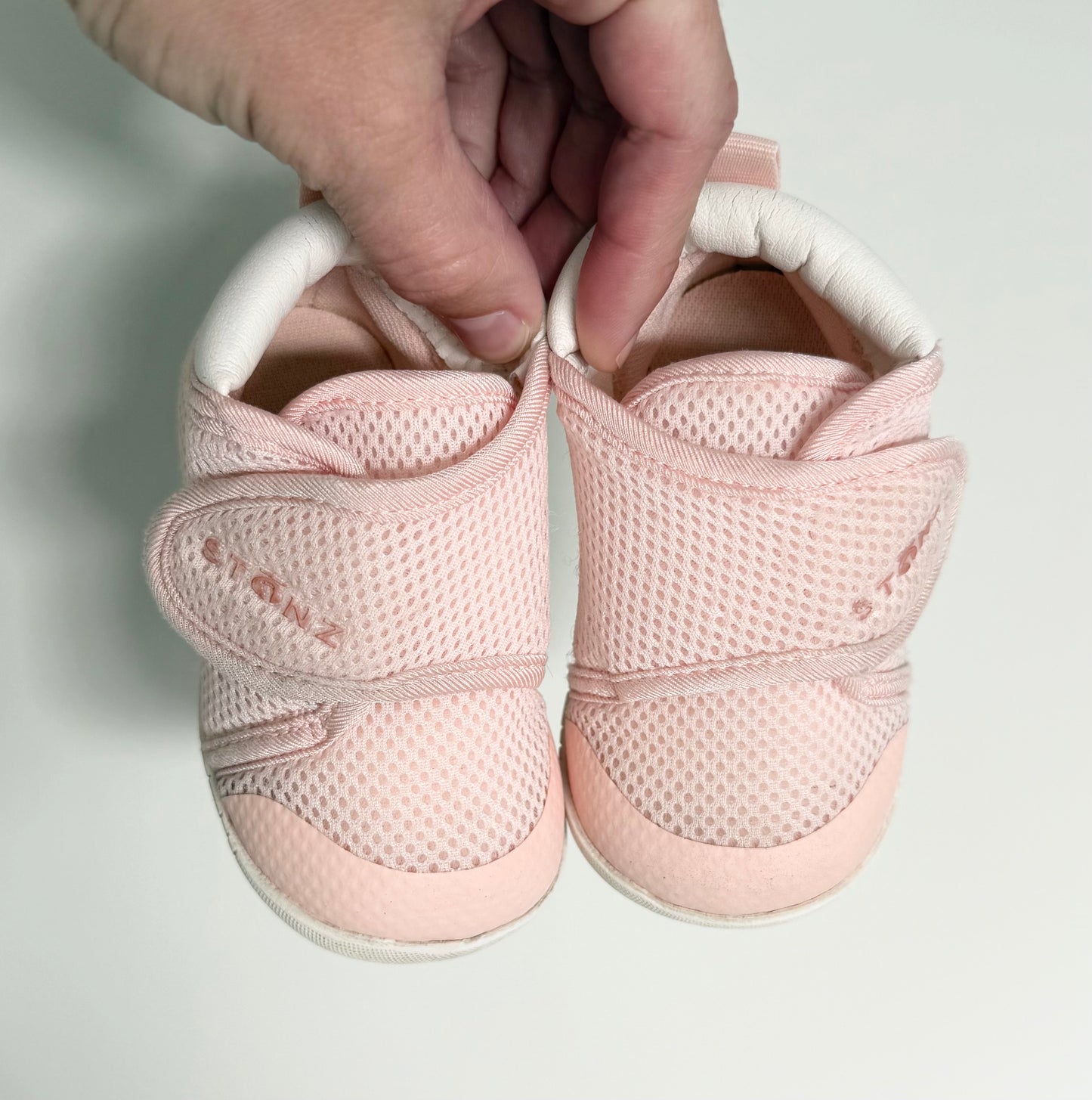 Stonz Light Pink Cruiser Velcro Sneakers - Baby (5)