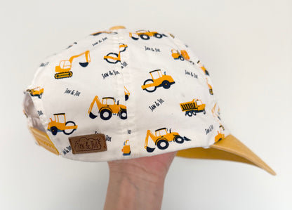 Jan & Jul Construction Vehicles Ball Cap (5-12 Years)