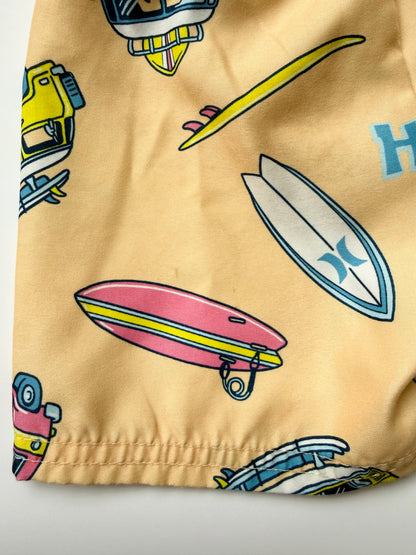 Hurley Yellow Surf Van Swim Trunks (2T)