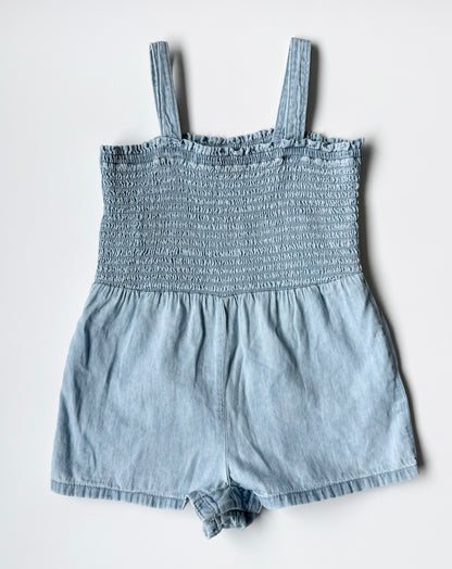 Baby Gap Light Jean Tank Shorty Romper (2 Years)