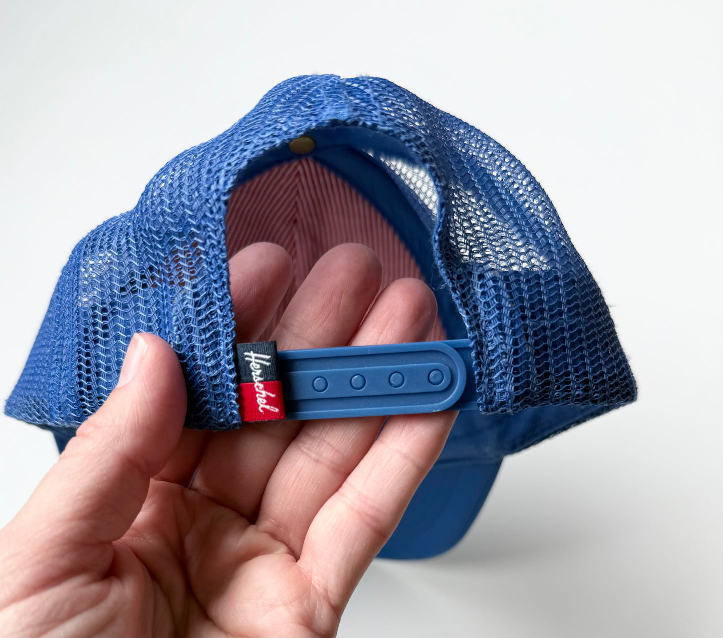 Herschel Whaler Mesh Blue Ball Cap (2-4 Years)
