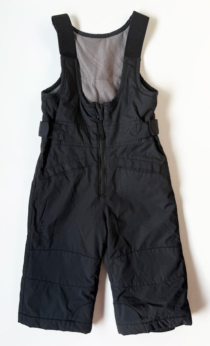 Columbia Black Bibs Snow Pants (2T)
