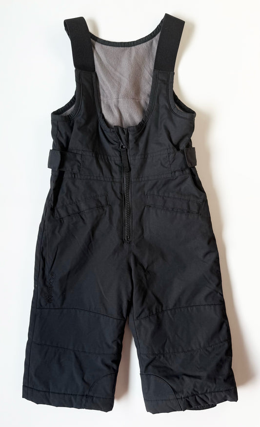 Columbia Black Bibs Snow Pants (2T)