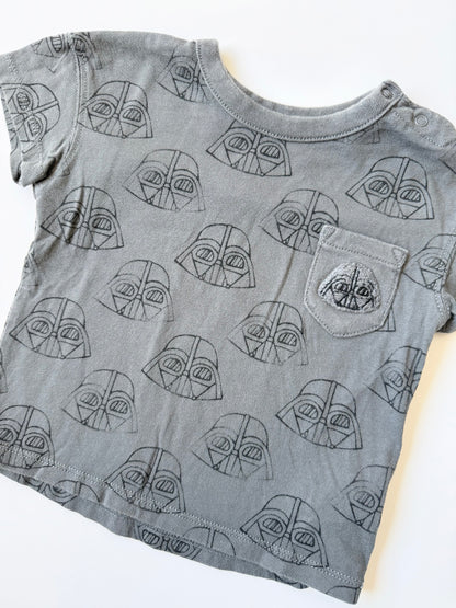 Baby Gap x Star Wars Grey Darth Vader T-Shirt (18-24 Months)