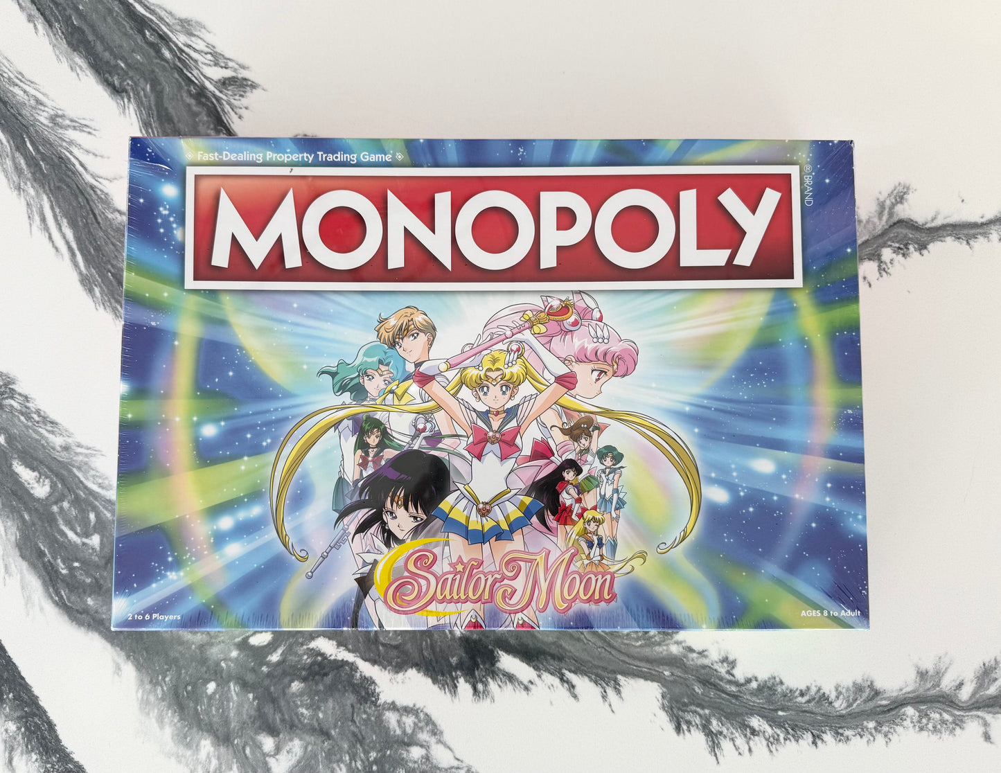 Sailor Moon Edition Monopoly Board Game - New