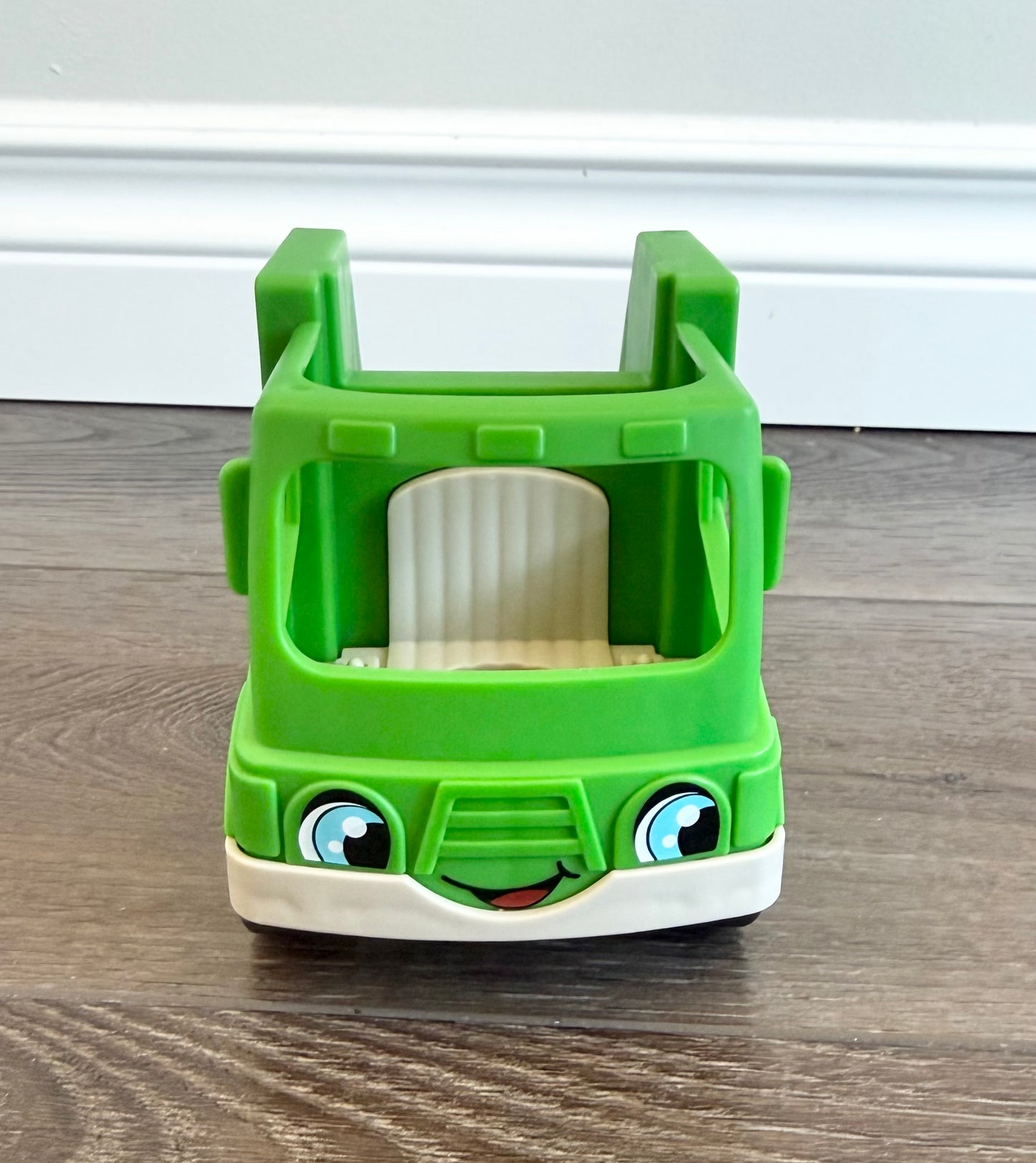 Fisher-Price Little People Green Recycling Car
