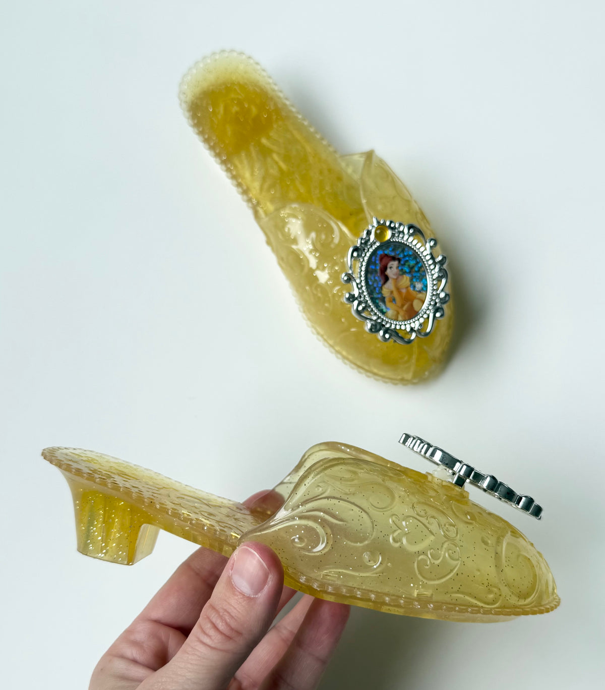 Belle Yellow Dress Up Shoes (8/9T)