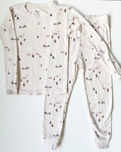 Petit Lem Park Skating Two Piece PJ Set (5 Years)