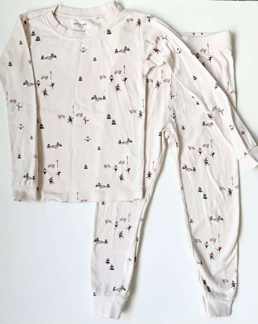Petit Lem Park Skating Two Piece PJ Set (5 Years)