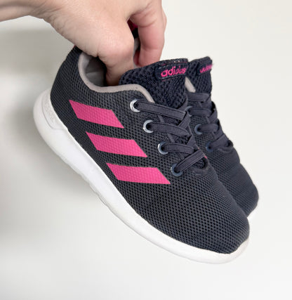 Adidas Dark Blue & Pink Stretch Lace Sneakers (10)