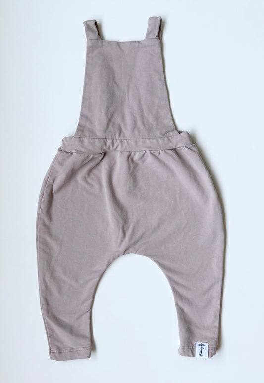 Bobby. G Light Lavender Tank Jumpsuit/Fabric Overalls (6-12 Months)