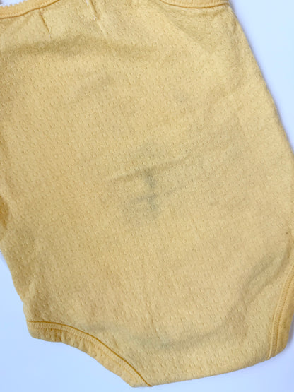 Rabbit + Bear Yellow Suns Tank Top Bodysuit Bundle (6-9 Months)