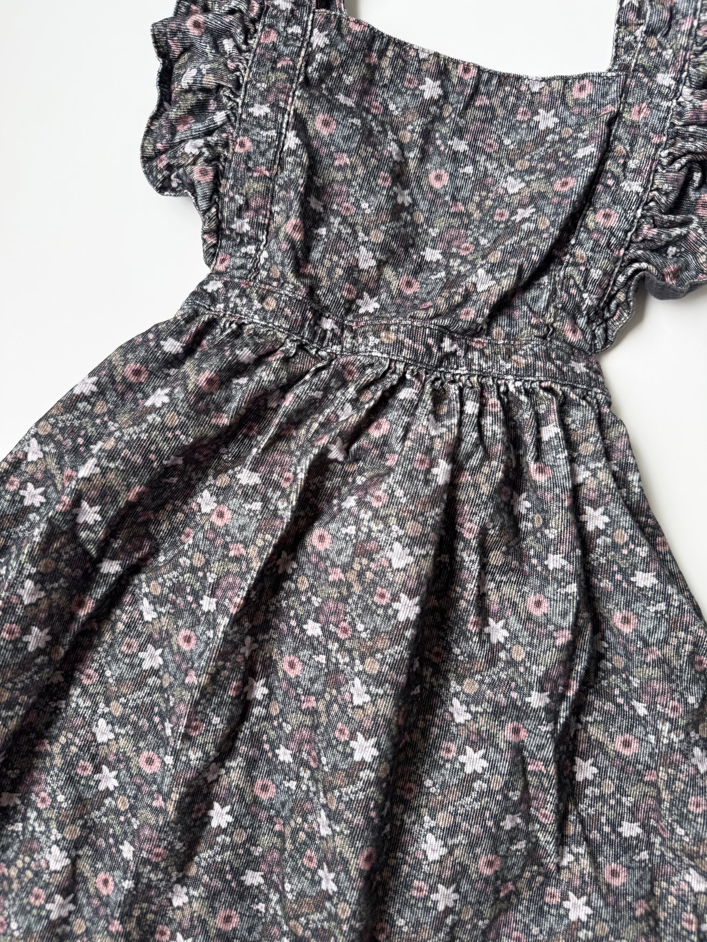 Jamie Kay Pincord Rosy Floral Dress in Prairie Rose (5 Years)