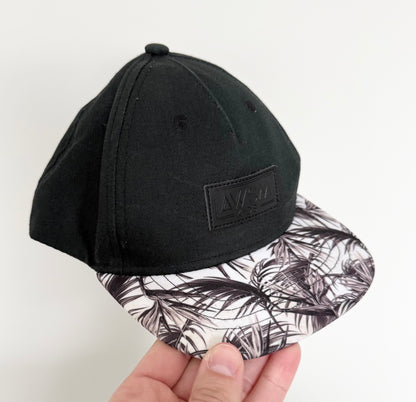 AWSM Kids Black Tropical SnapBack Hat (47CM)