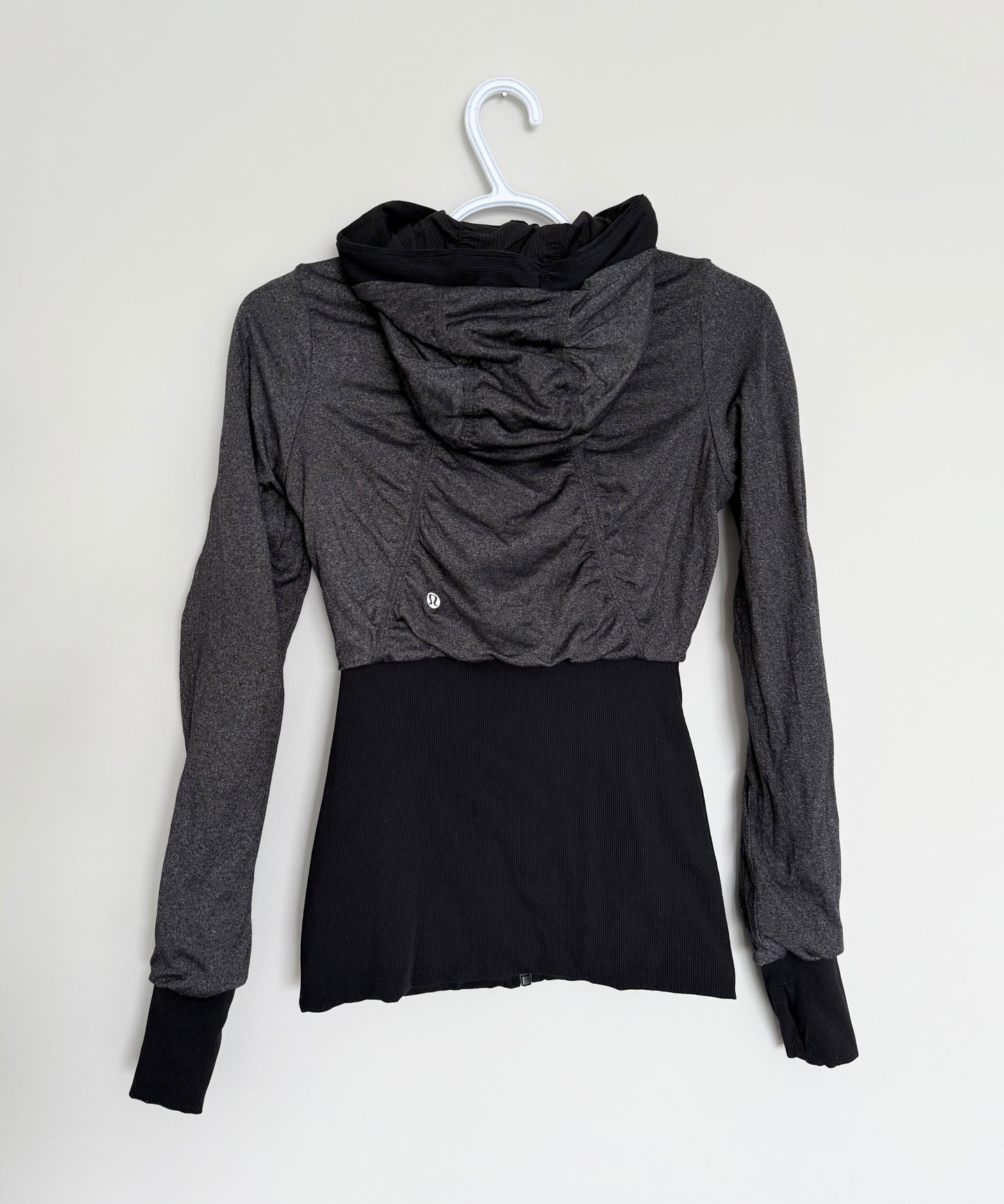 Women’s Lululemon Dance Studio Reversible Jacket - Black & Grey (4)