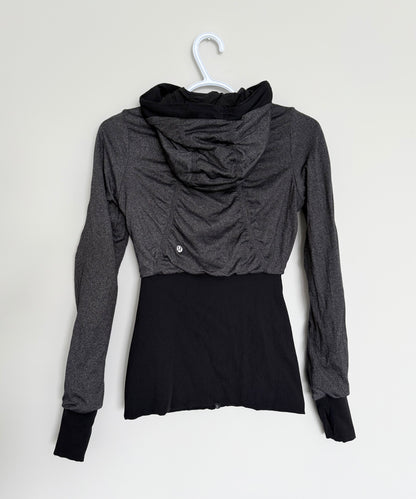 Women’s Lululemon Dance Studio Reversible Jacket - Black & Grey (4)