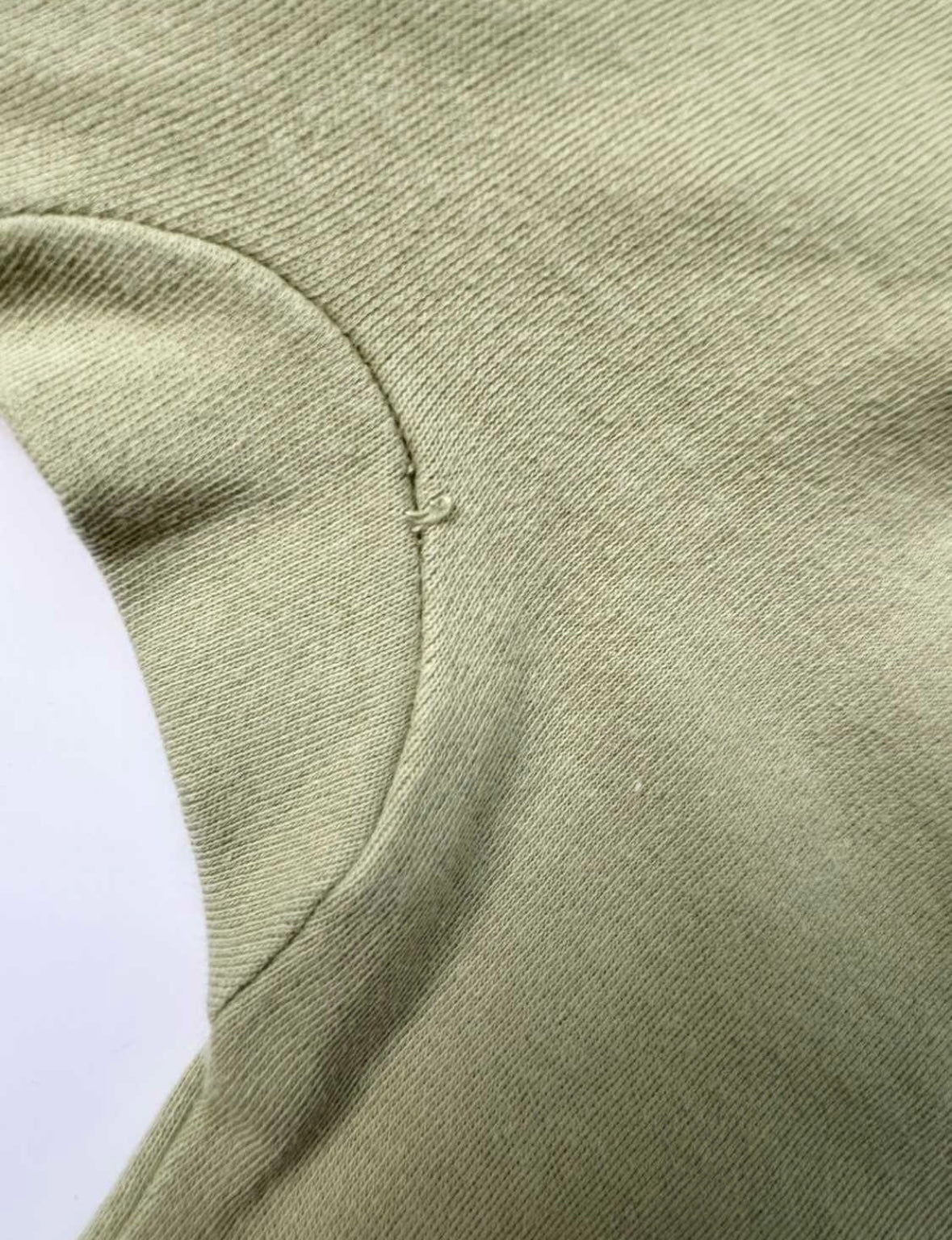 Parade Organics Light Green Short Sleeve Sleeper Romper (3-6 Months)
