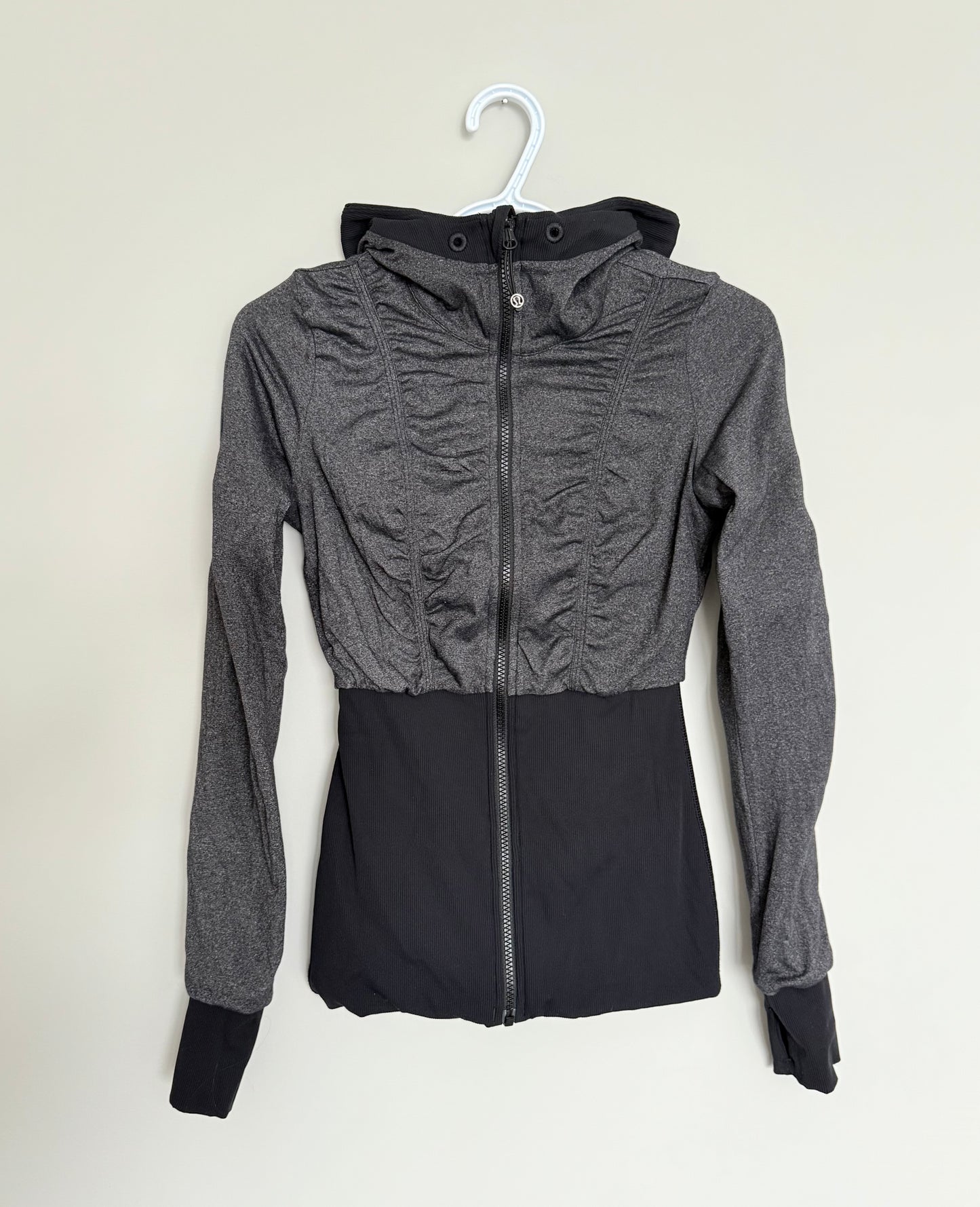 Women’s Lululemon Dance Studio Reversible Jacket - Black & Grey (4)