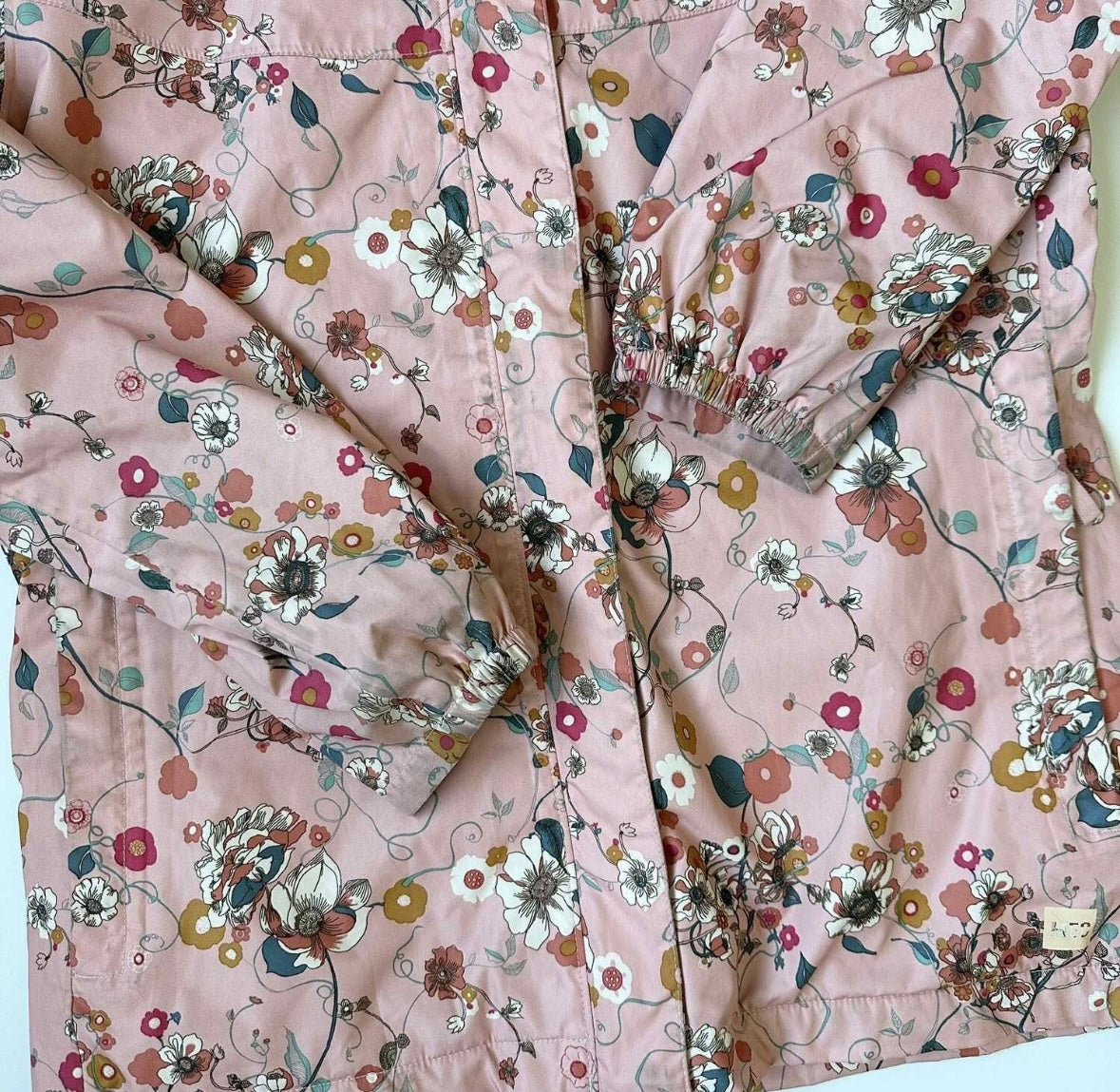 MEC Pink Floral Wind Breaker Jacket (14 Years)