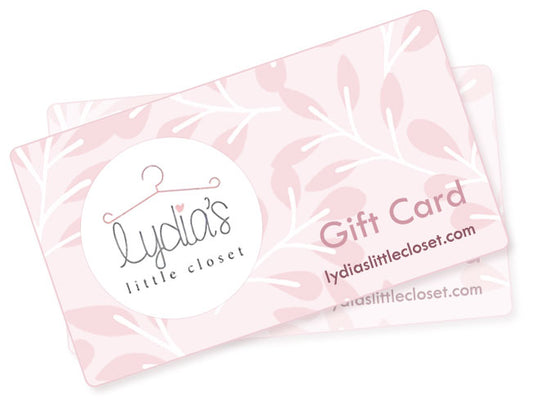Lydia's Little Closet Gift Card