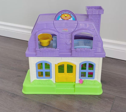 Fisher-Price Little People Happy Sounds Home - Purple Roof
