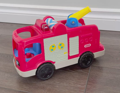 Fisher-Price Little People Helping Others Fire Truck