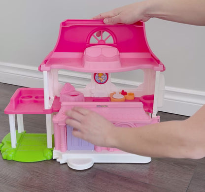 Fisher-Price Little People Happy Sounds Sweet Home - Pink Roof